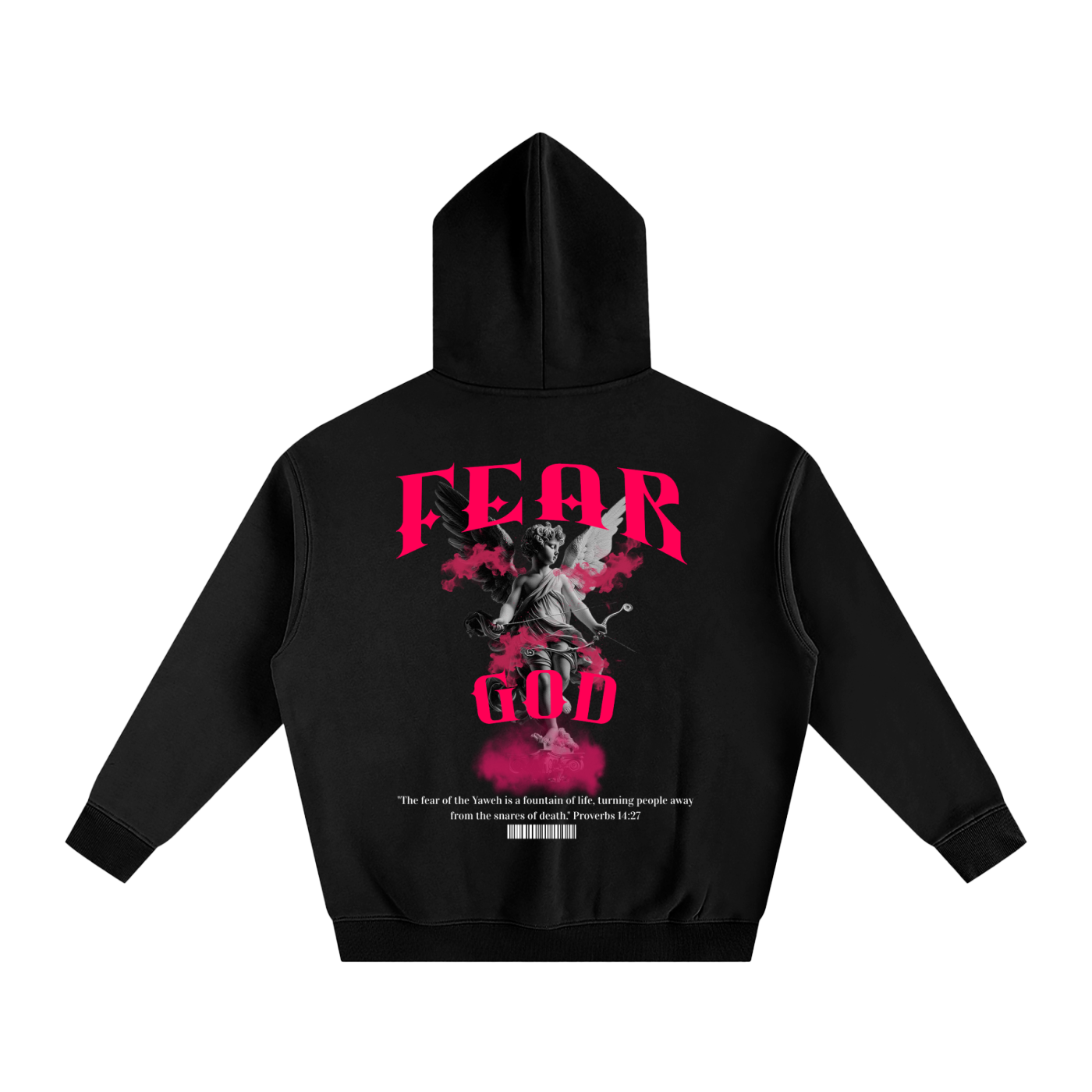 Angel Fear God Oversize Fleeced Hoodie